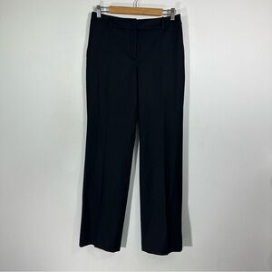 NWT Talbots Black Straight Leg Italian Wool Work Slack Pants